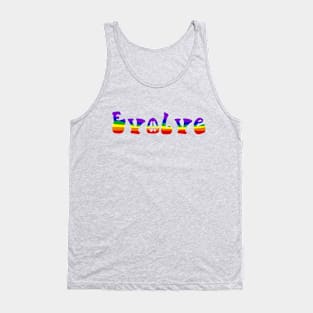 Evolve Rainbow Stripes Tank Top